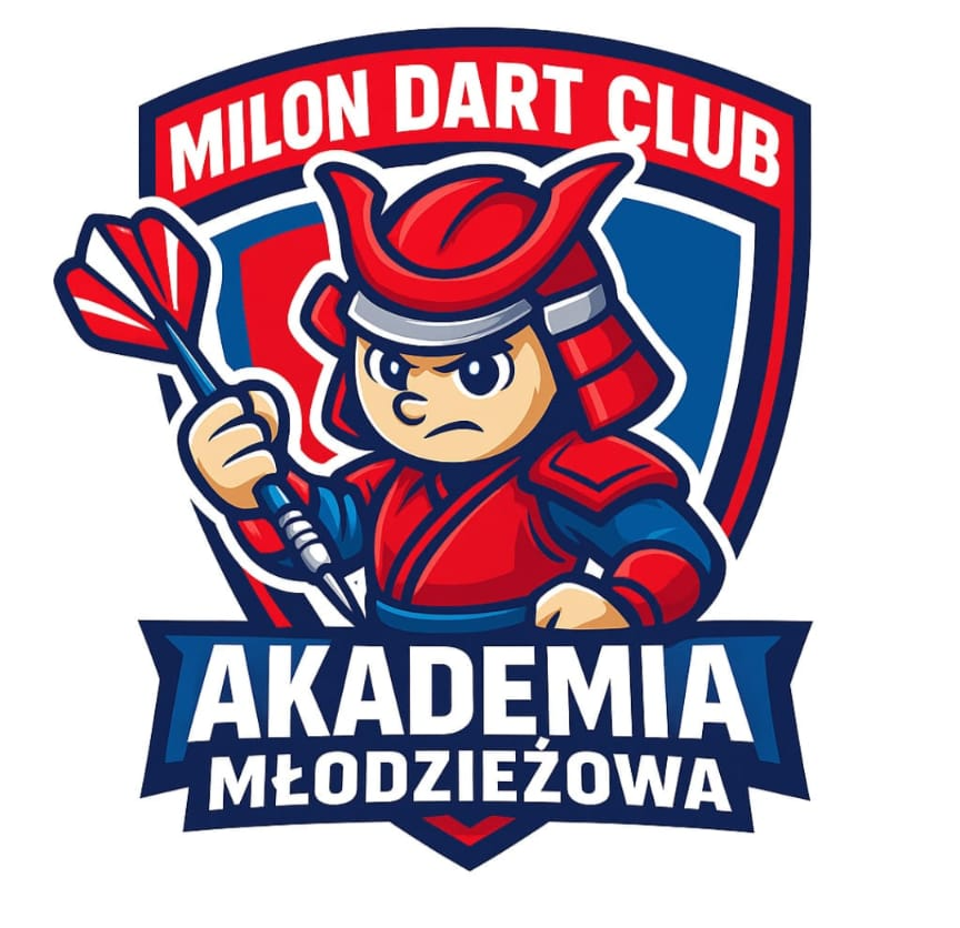 Logo Akademia Młodzieżowa Milon Dart Club